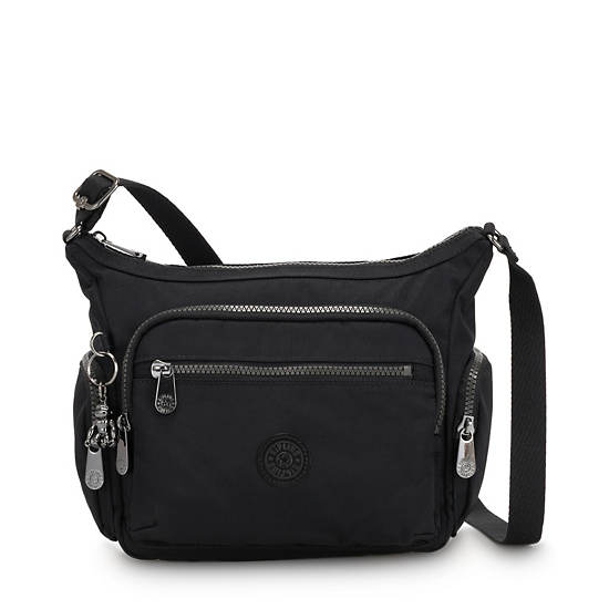 Kipling Gabbie Small Crossbody Bags Rich Black | CA 1141QM